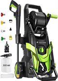 4500 MAX PSI P*ressure Washer 2026 NEW, 4 N*ozzles and F*OAM C*annon, P*ower Cleaner (Yellow)