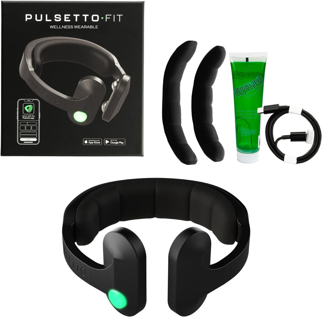 Pulsetto FIT (V2) Wellness Wearable – Relaxation, Sleep & Daily Wellness Support Device