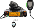 George FCC AM/FM/SSB CB Radio with DIGIMIKE Microphone, CTCSS/DCS, Large 7 Color LCD Display, Weather Channel/Alert, ASC, VOX, Scan Skip, USB Port, NRC, Automatic SWR, PA, with Keychain