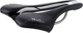 Selle Italia SLR Boost Endurance Ti316 Superflow Road Bike Saddle - Comfortable Road Bicycle Seat - Short Nose Saddle Road, Racing, Endurance, & Triathlon, Black & White, 248 x 130mm, 202g (SI510739)