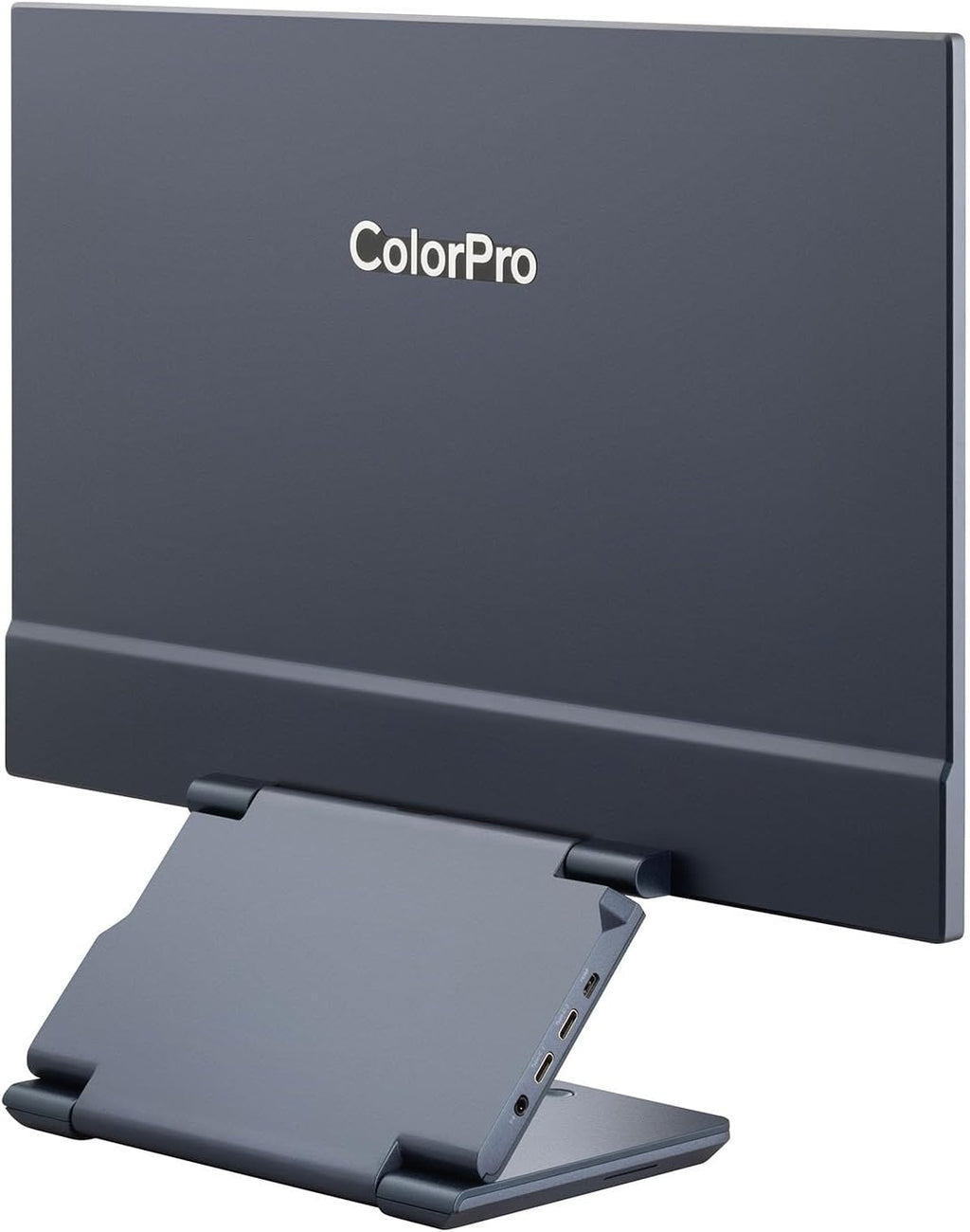 ViewSonic VP1656 15.6 Inch 1080p IPS Portable Monitor with 2 Way Powered 40W USB C, Pantone Validated, Factory Calibrated, Built in Ergonomic Stand with Protective Cover (Renewed)