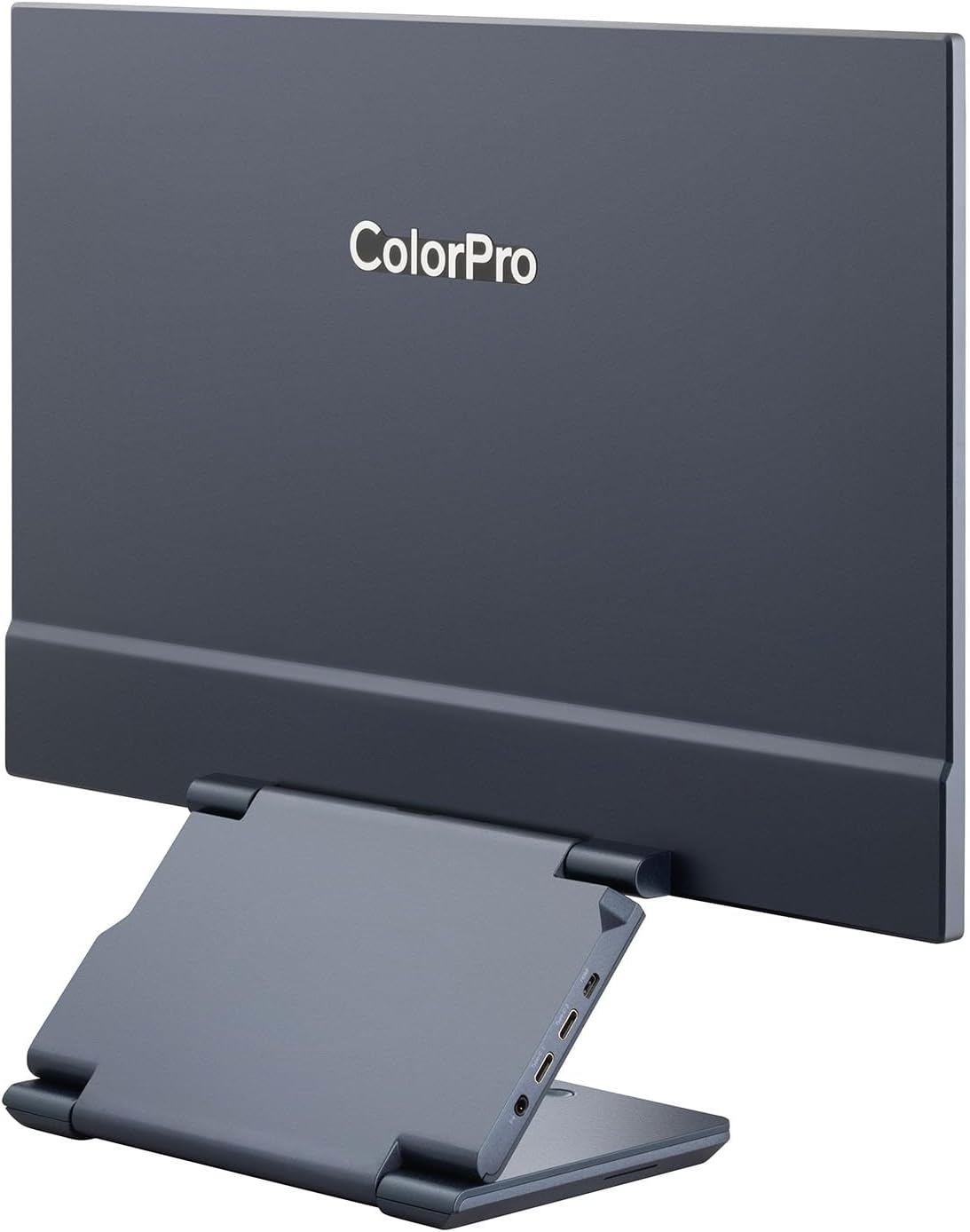 ViewSonic VP1656 15.6 Inch 1080p IPS Portable Monitor with 2 Way Powered 40W USB C, Pantone Validated, Factory Calibrated, Built in Ergonomic Stand with Protective Cover (Renewed)