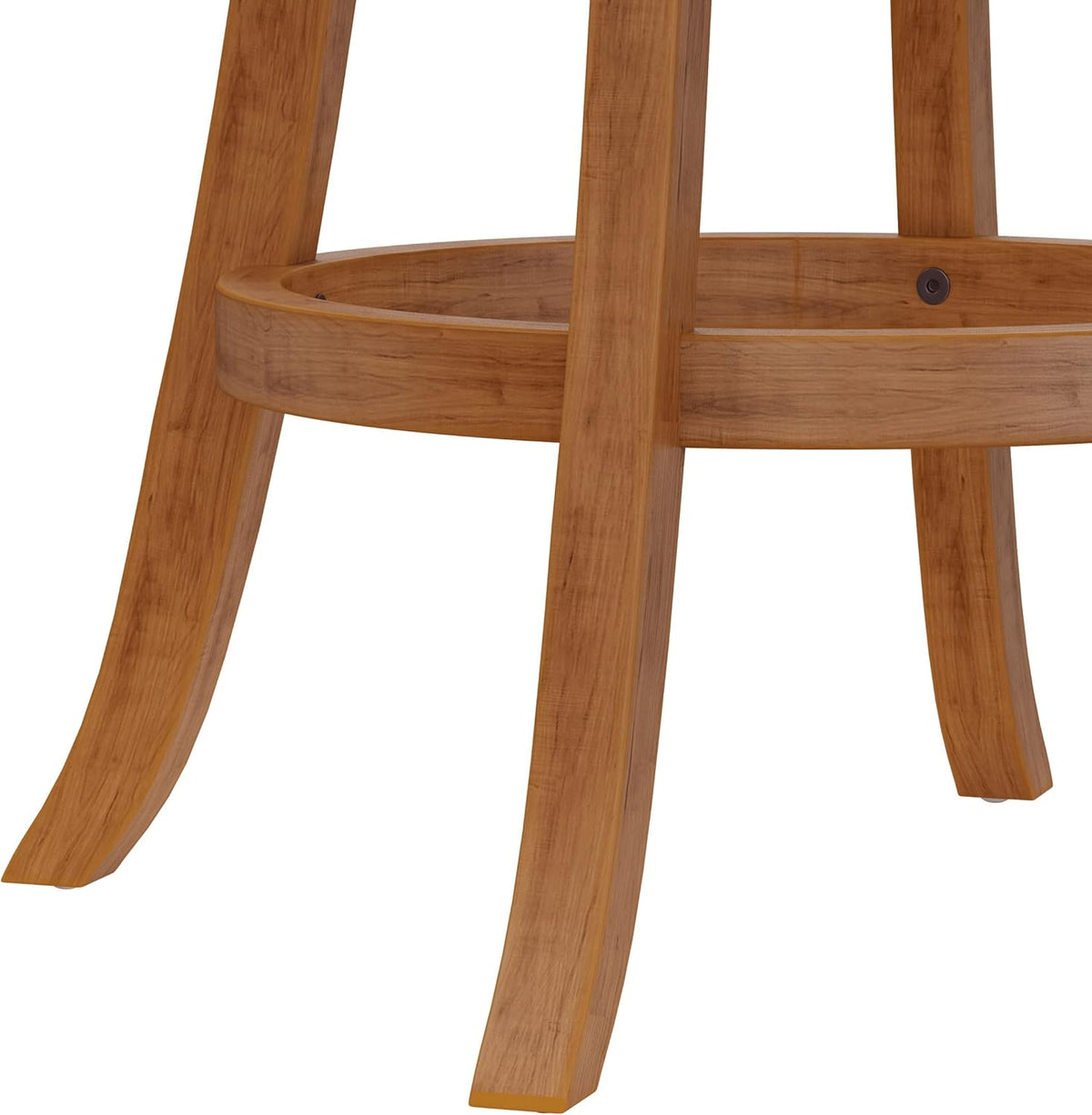 Hillsdale Fairfox 30.5" Wood Swivel Bar Height Stool, Oak