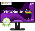 ViewSonic VG275 27 Inch IPS 1080p Monitor Designed for Surface w/Advanced Ergonomics, 60W USB C, HDMI, DP (Renewed)