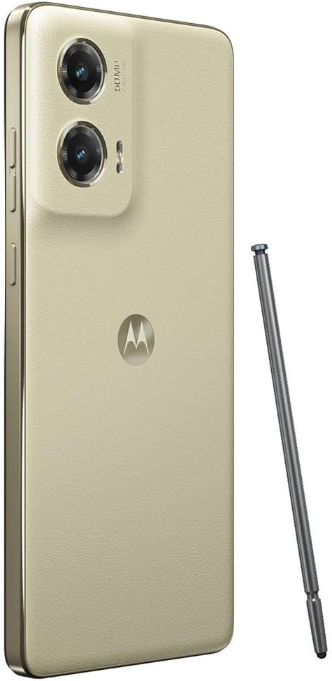 Motorola Moto G Stylus 5G 2024 (128GB, 8GB) 6.7", 50MP Camera, Android 14, Snapdragon 6, 5G / 4G LTE / XT2419 / (Unlocked Caramel Latte) (Renewed