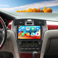 4G+64G Android 13 Car Stereo for Lexus ES250 ES300 ES330 2001-2006 9 Inch Touch Screen with CarPlay Android Auto Bluetooth Weather Forecast 59UI GPS Navigation WiFi Network Radio