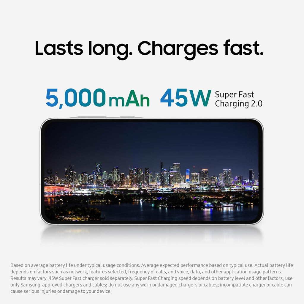 Samsung Galaxy A56 5G Cell Phone, 128GB AI Smartphone, Unlocked Android, AI Photo Edits, Large Screen, Long Battery Life, 2025, US 1 Yr Manufacturer Warranty, Awesome Graphite