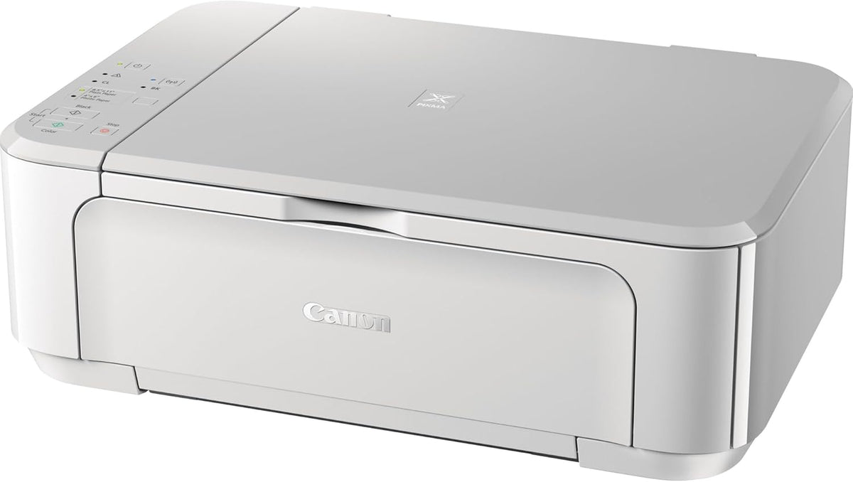 Canon PIXMA MG3620 Wireless All-in-One Color Inkjet Printer with Mobile and Tablet Printing, White