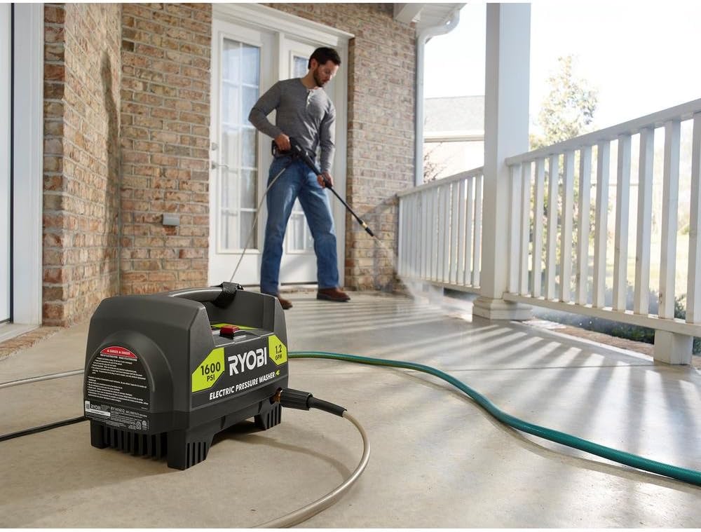 Ryobi 1,600-PSI 1.2-GPM Electric Pressure Washer (Model RY141612)