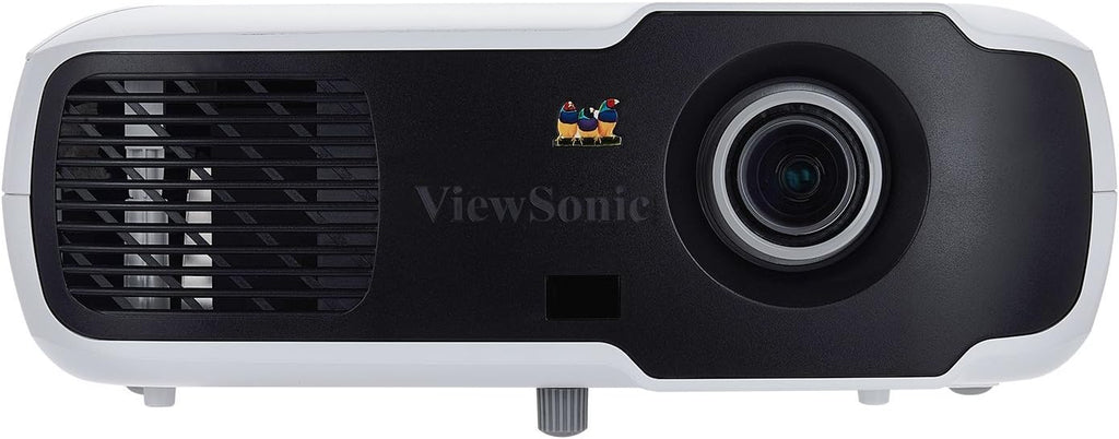 ViewSonic PA502S 3500 Lumens High Brightness SVGA Projector for Home and Office with HDMI and Optical Zoom,Black/white
