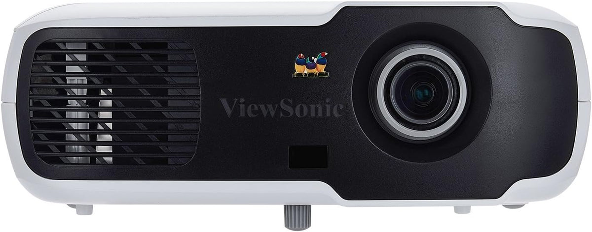 ViewSonic PA502S 3500 Lumens High Brightness SVGA Projector for Home and Office with HDMI and Optical Zoom,Black/white