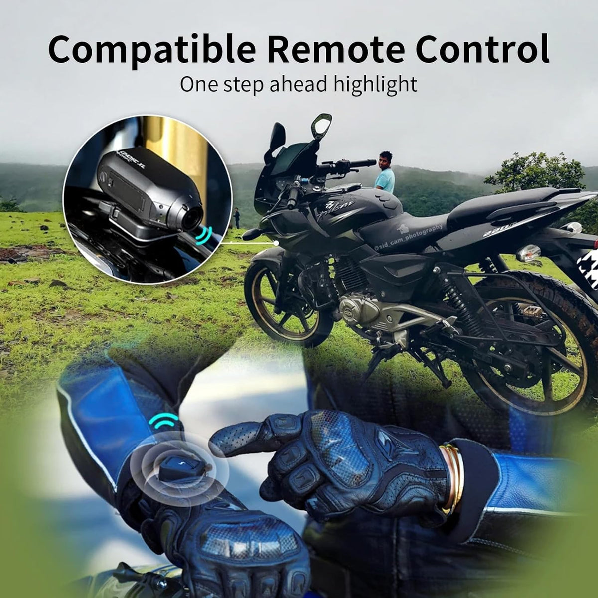DRIFT Ghost XL 9 Hour Battery Action Camera, 1080P IPX7 Waterproof Helmet Camera, WiFi Remote Control Sport Cameras Wearable for Vlog Motorcycle Bicycle Cam