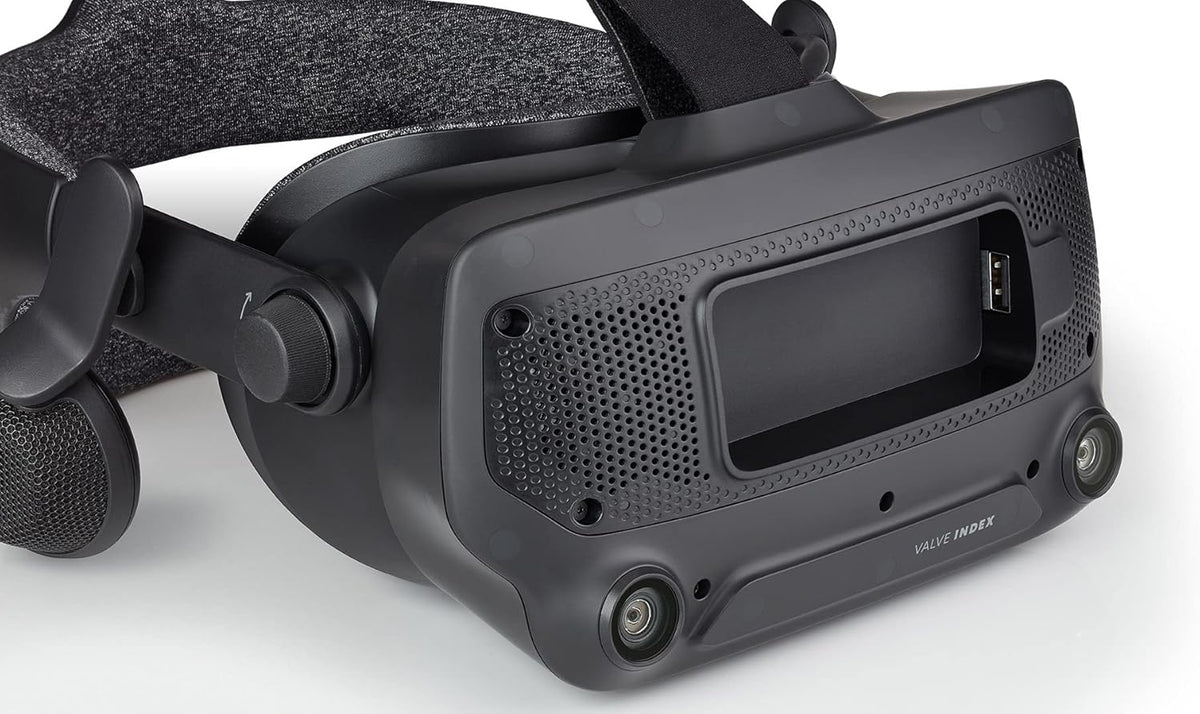 Valve Index VR Headset, Black, for PC/SteamVR, CPS 1-Year Warranty (Renewed)