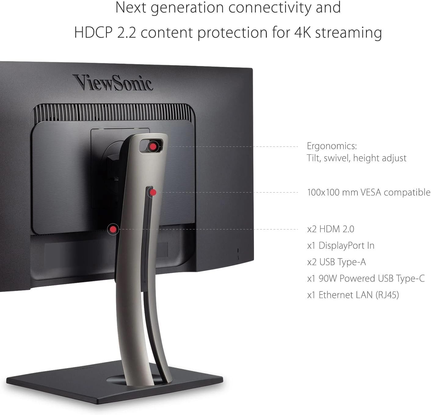 ViewSonic VP3481A 34-inch 3440 x 1440 100Hz 5ms UWQHD IPS Ultrawide Premium Monitor Bundle with Dock, ColorPro, Ethernet, HDMI, DisplayPort, USB-C
