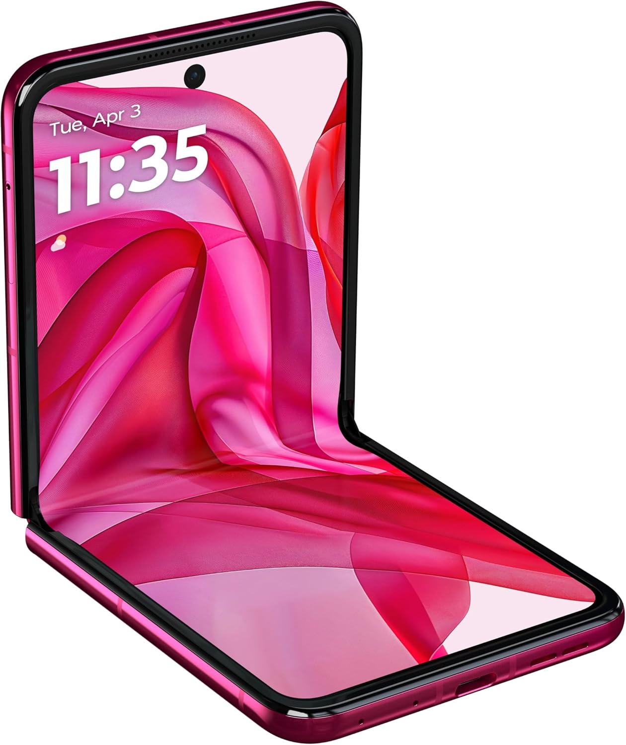 Motorola razr+ | 2024 | Unlocked | Made for US 12/256 | 50MP Camera | Hot Pink (Renewed)