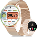 LIGE Smart Watch for Women with Make/Answer Call, 1.43'' HD AMOLED Fitness Tracker for Android iOS, Smartwatch with 110+ Sport Modes, IP68 Waterproof