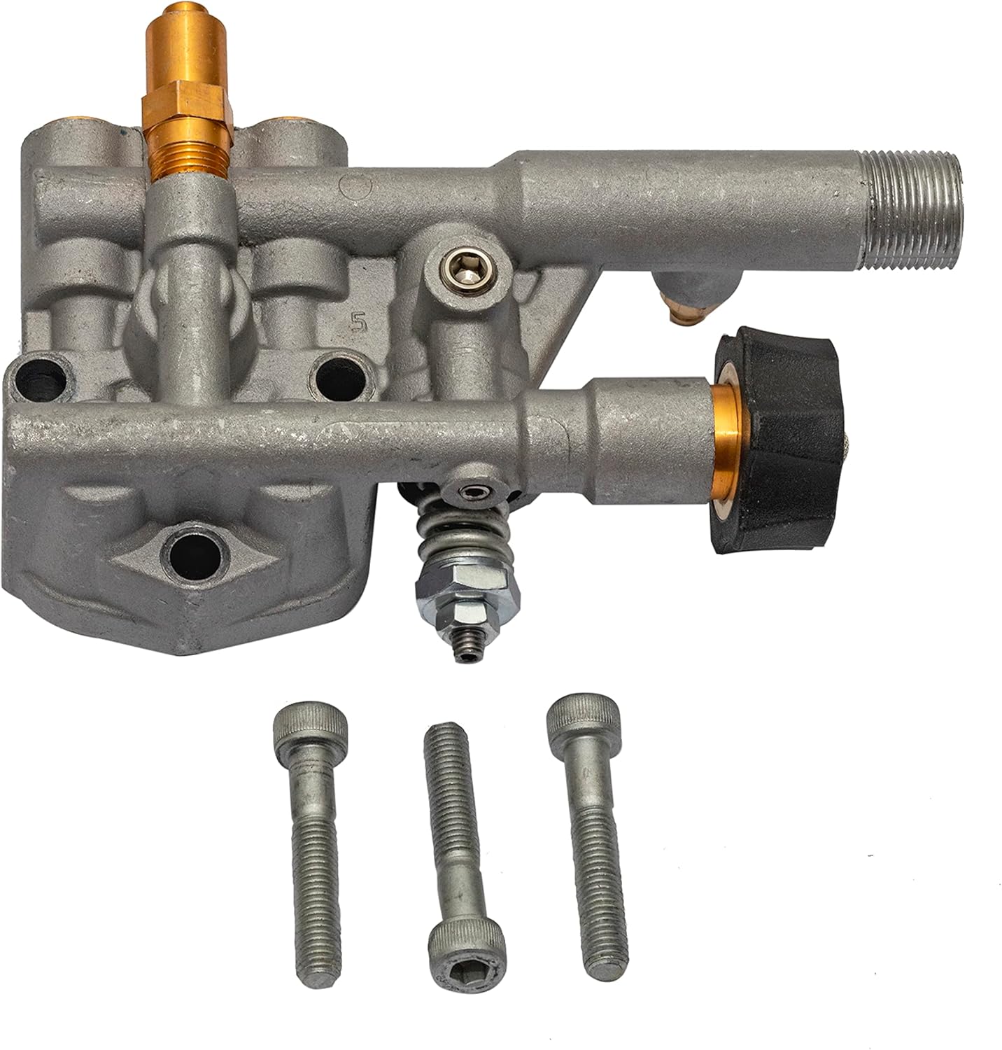 Simpson Cleaning 7113804 Manifold Replacement Kit for OEM Technologies 510028 and 510030 Axial Cam Pressure Washer Pump, Silver