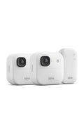 Blink Outdoor 2K+ (newest model) — Wireless smart security camera, 2K video resolution, enhanced audio, two-year battery. Sync Module Core included — 2 camera system (White)