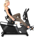 3G Cardio Elite RB X Recumbent Exercise Bike - FreeSync FTMS Bluetooth Smart App Connectivity - Compact 49" (L) - Oversized Soft 4-Way Adj. Seat - 350 lb Cap. - Low Step-Thru Design - Commercial Grade