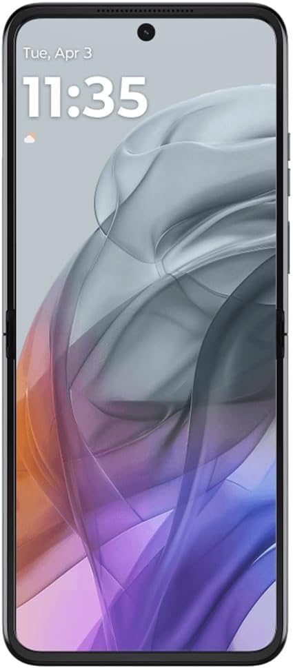 Motorola razr | 2024 | Unlocked | Made for US 8/256GB | 50MP Camera | Koala Gray (Renewed)