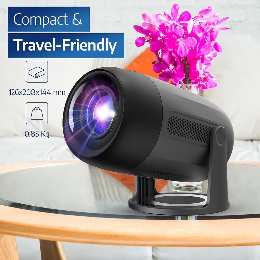 Philips, Neopix 150 home theater projector, Full HD 1920 x 1080p, 180 degree rotatable, LED light source, mirror mode, WLAN 6, stereo sound 2 x 3 watts, black