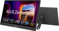 ASUS ZenScreen 15.6” Portable Monitor for Laptop (MB169CK) - Dual USB-C, Mini-HDMI, Plug & Play External Screen for Travel Dual Setup, Full HD, IPS, Anti-Glare Surface, 360° Kickstand, 3yr Warranty
