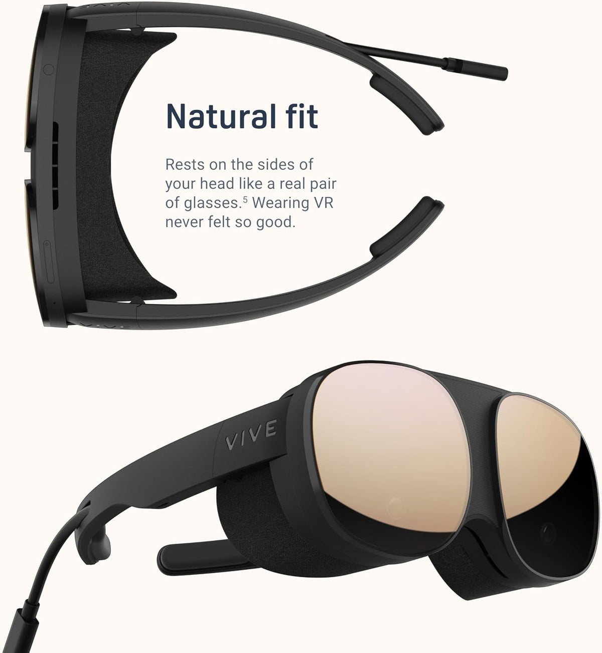 HTC Vive Flow Virtual Reality Headset with Controller