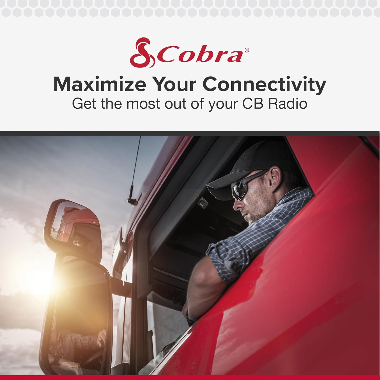 Cobra 75 All Road Wireless CB Radio, Black & HG A1000 18.5 inch Magnetic Mount CB Antenna – Heavy Duty Magnet, for use in Cars, SUVS Recreational Vehicles 100 Watt Power Handling Capability, Black