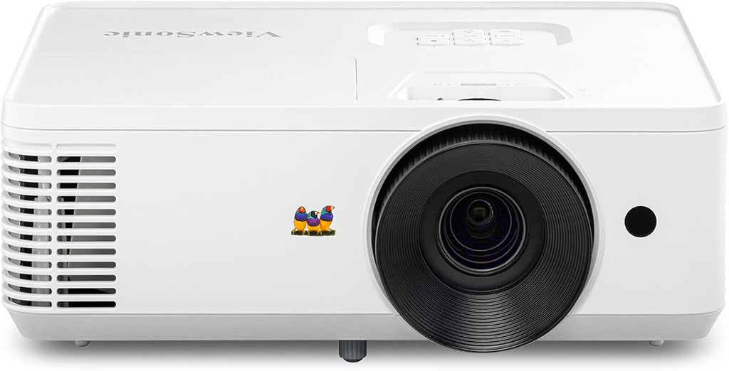 ViewSonic PA503HD 4000 Lumens High Brightness Projector with 1.1x Optical Zoom, USB, and HDMI inputs for Home and Office (Renewed)