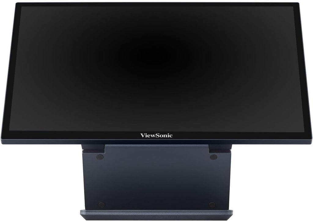 ViewSonic VP1656 15.6 Inch 1080p IPS Portable Monitor with 2 Way Powered 40W USB C, Pantone Validated, Factory Calibrated, Built in Ergonomic Stand with Protective Cover (Renewed)