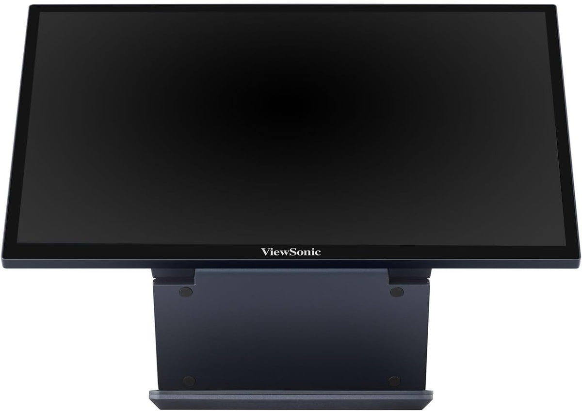 ViewSonic VP1656 15.6 Inch 1080p IPS Portable Monitor with 2 Way Powered 40W USB C, Pantone Validated, Factory Calibrated, Built in Ergonomic Stand with Protective Cover (Renewed)