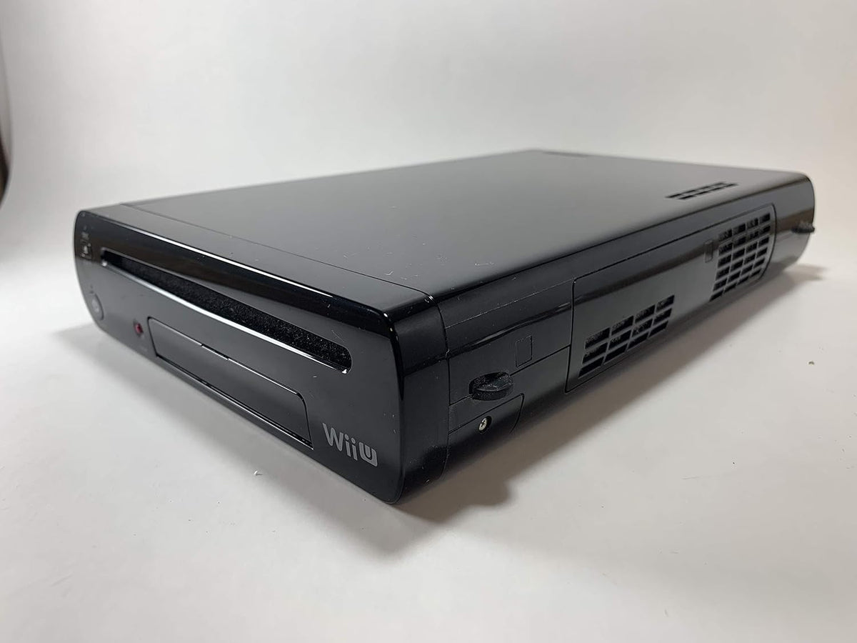 Replacement Official Authentic Nintendo Wii U Console Black Nintendo Wii (Renewed)