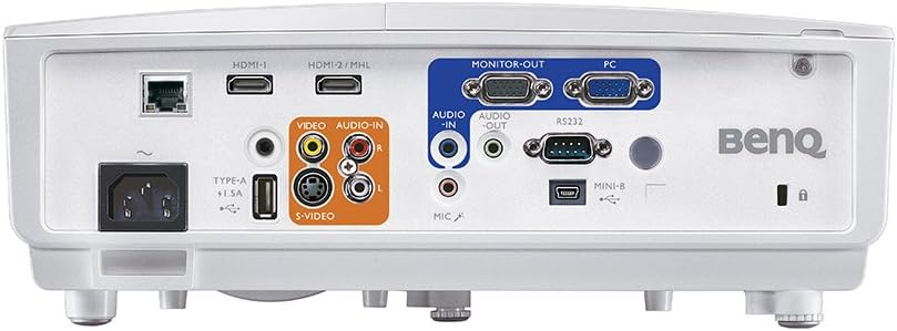 BenQ MH750 1080p High Brightness Projector with 4500 Lumens | Wireless Presentation Capability | LAN Network Control Compatibility