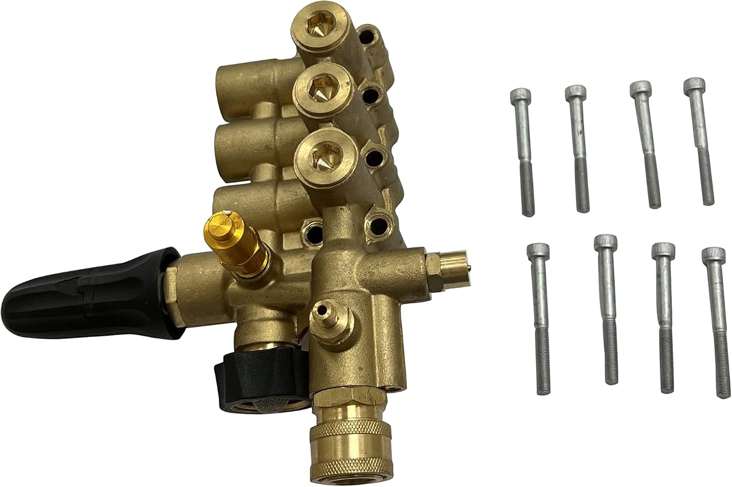 Simpson Cleaning 7108752 Manifold Replacement Kit for AAA 530010, 530012 Pressure Washer Pump, Gold