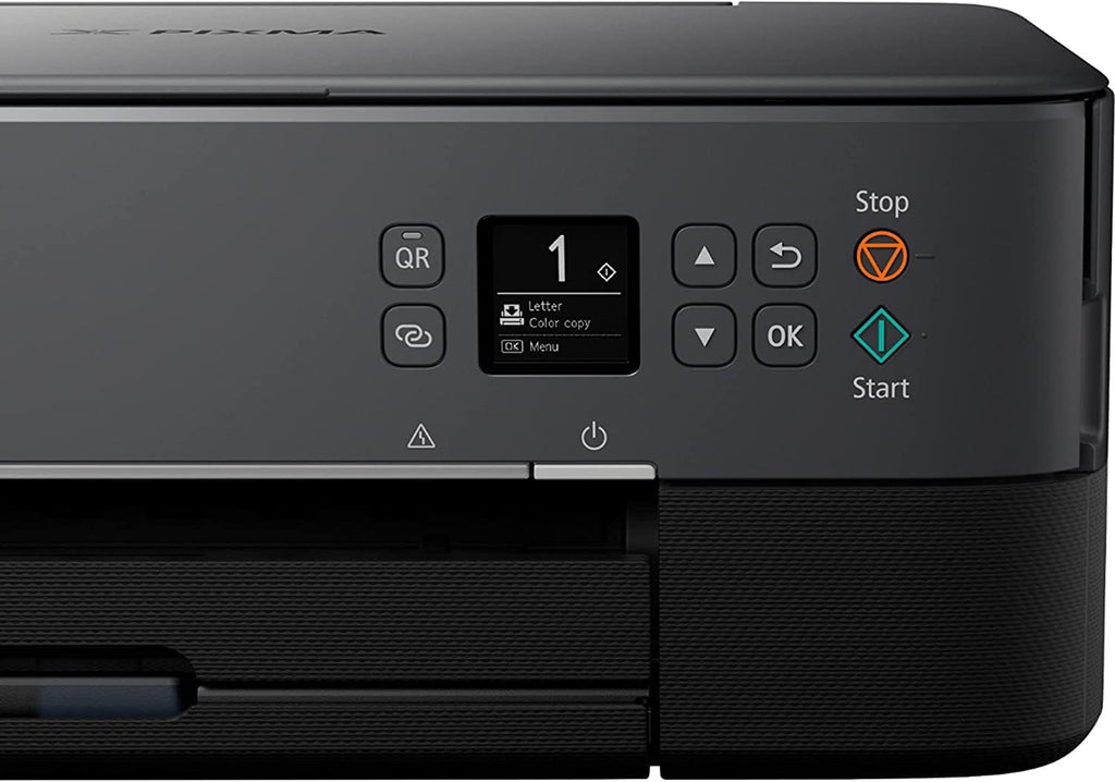 Canon PIXMA TS6420a All-in-One Wireless Color Inkjet Printer, Black - Print Copy Scan - 1.44" OLED Display, 13.0 ipm, 4800 x 1200 dpi, Auto 2-Sided Printing, 8.5 x 14