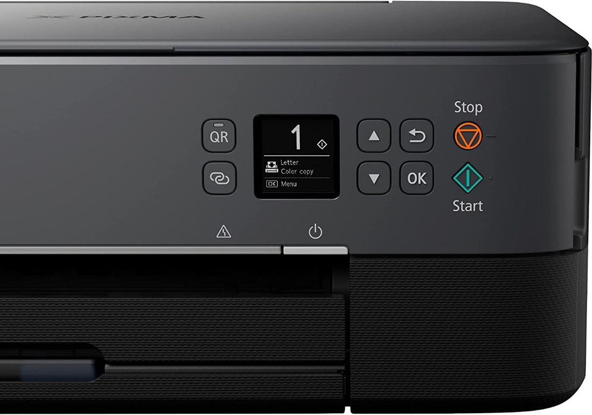Canon PIXMA TS6420a All-in-One Wireless Color Inkjet Printer, Black - Print Copy Scan - 1.44" OLED Display, 13.0 ipm, 4800 x 1200 dpi, Auto 2-Sided Printing, 8.5 x 14