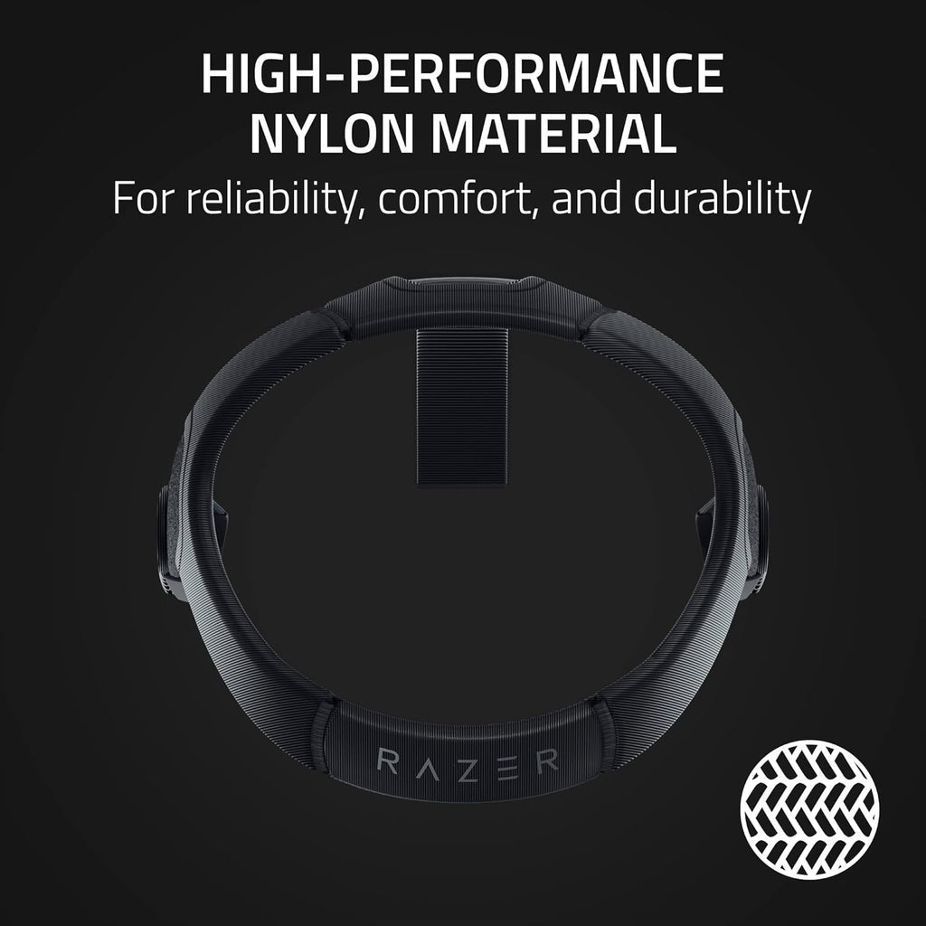 Razer Adjustable VR Head Strap System and VR Facial Interface for Meta Quest 2 Bundle - Designed for All Head Shapes - Soft, Adjustable Straps - Ergonomic Design