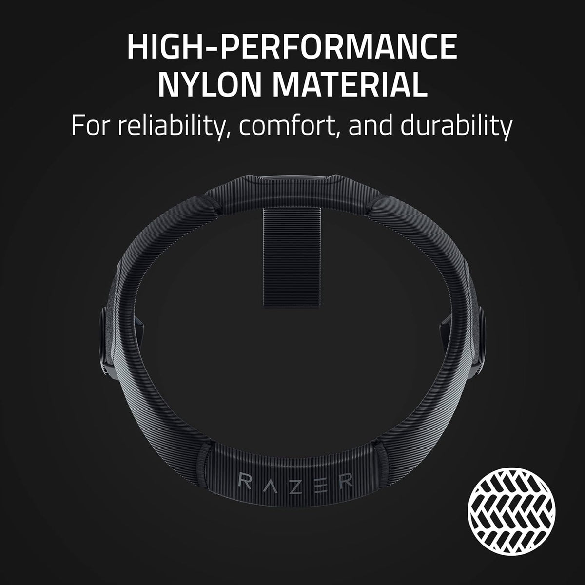 Razer Adjustable VR Head Strap System and VR Facial Interface for Meta Quest 2 Bundle - Designed for All Head Shapes - Soft, Adjustable Straps - Ergonomic Design