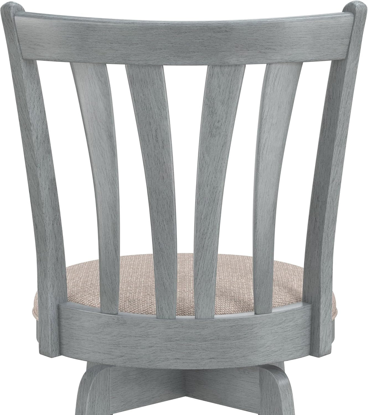Hillsdale Furniture Savana Wood Bar Height Stool, 30" high, Blue Wire Brush