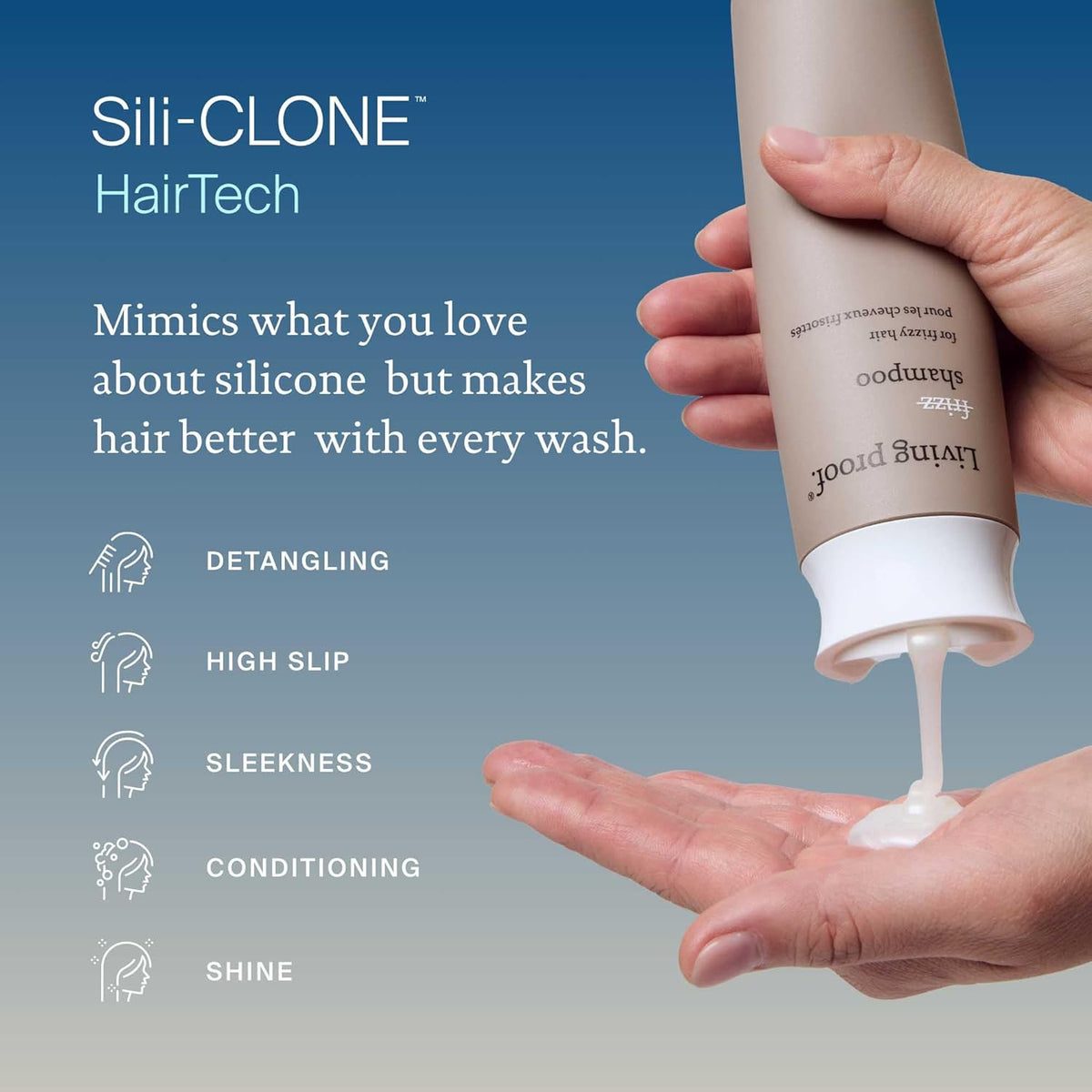 Living Proof No Frizz Shampoo – Controls Frizz, Smoothes, Softens, Protects from Humidity, Gentle for All Hair Types
