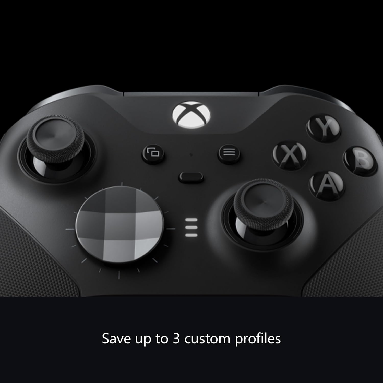 Xbox Wireless Gaming Controller | Elite Series 2 | Black | Xbox, PC, and Android | Adjustable Thumbsticks | Trigger Locks