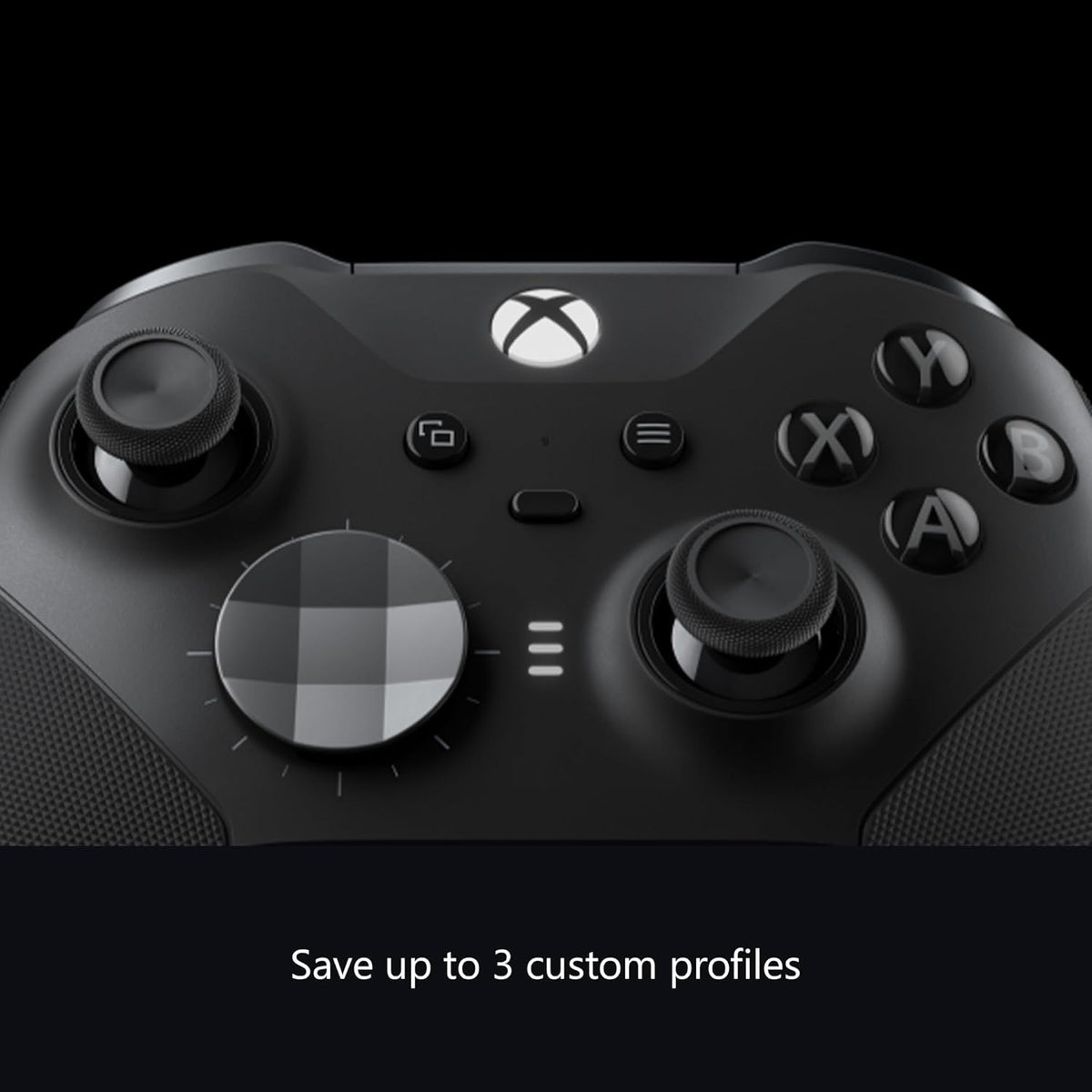 Xbox Wireless Gaming Controller | Elite Series 2 | Black | Console, PC, and Android | Adjustable Thumbsticks | Trigger Locks