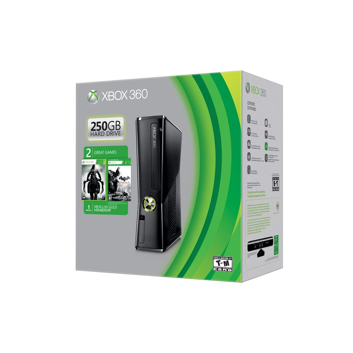 Microsoft Xbox 360 250GB Spring Value Bundle (Renewed)