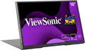 ViewSonic VG1656N-S 16" 1200p IPS Wireless Portable Monitor with 2 Way Powered 60W USB C, 60 Hz, Black - Certified Refurbished