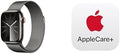 Apple Watch Series 9 GPS + Cellular 41mm Smartwatch with Graphite Stainless Steel Case with Graphite Milanese Loop. Fitness Tracker, ECG Apps, Always-On Retina Display with AppleCare+ (2 Years)