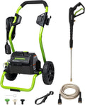 Greenworks 2000 Max PSI @ 1.1 GPM (13 Amp) Electric Pressure Washer GPW2000-1RG
