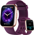 Smart Watches for Women, 1.85" HD Smart Watch for iPhone/Samsung/Android with Calls/Messages/Reminders, 3ATM 120+ Sport Modes Fitness Tracker Watch for Women with Heart Rate/Sleep/SpO2 Monitor, Alexa