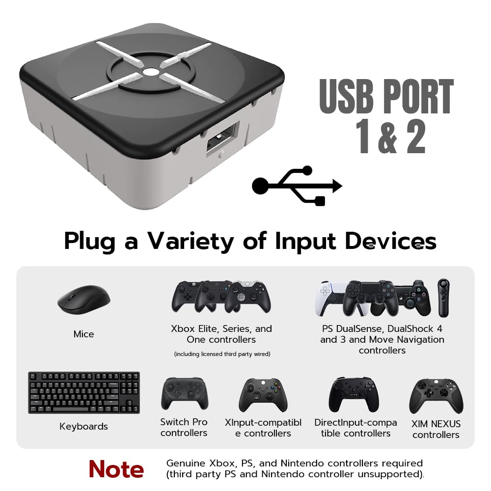 XIM Matrix Multi-Input Adapter Converter for Xbox Series X/S, PS5, Xbox One, PS4, PC