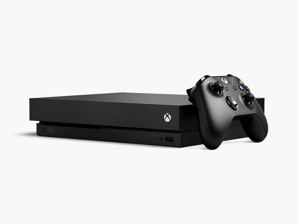 Microsoft Xbox One X 1TB Solid State Drive Gaming Console with Wirless Controller - Native 4K - HDR - Enhanced by Scorpio CPU and Fast SSD - Black (Renewed)