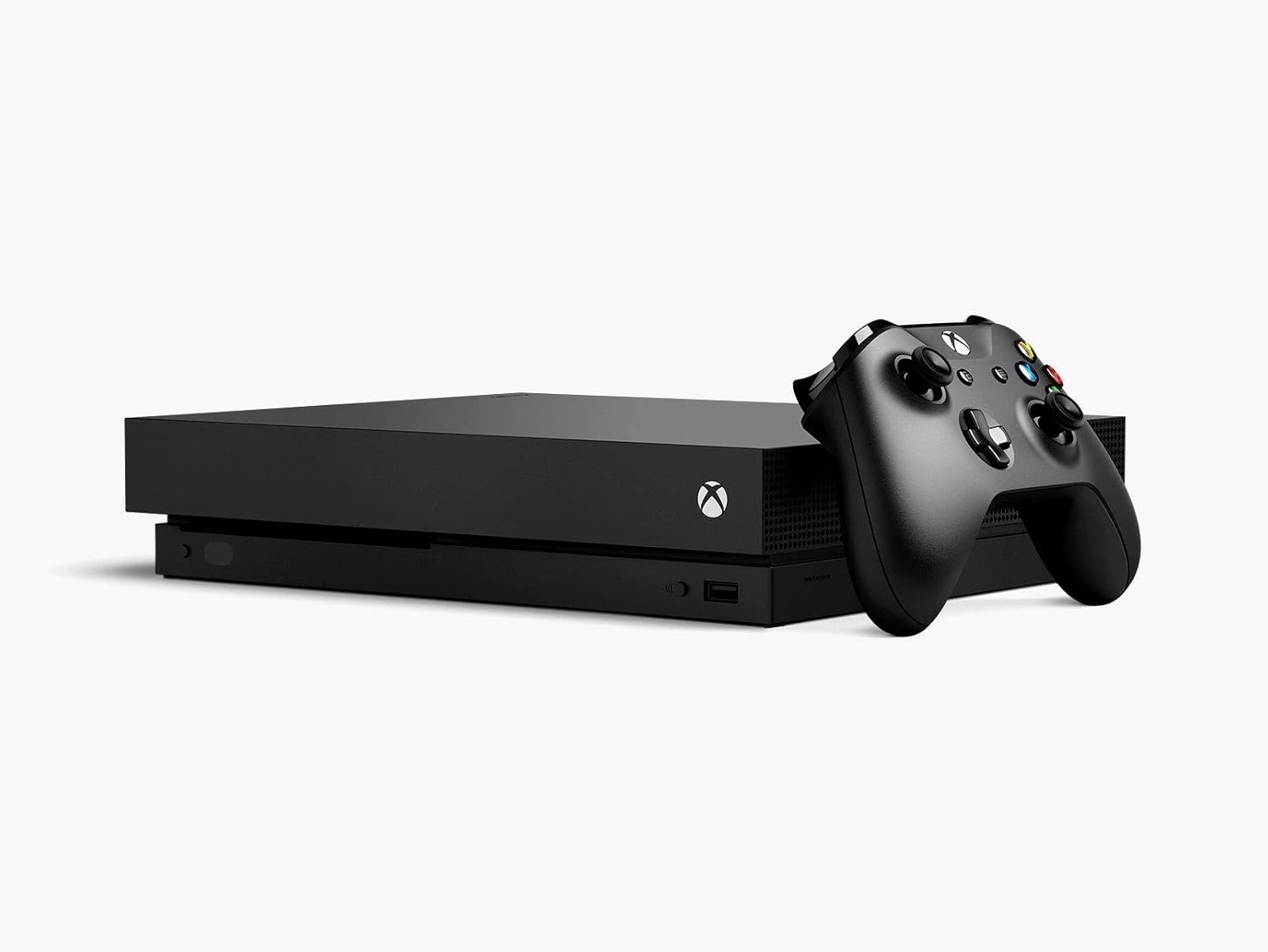 Microsoft Xbox One X 1TB Solid State Drive Gaming Console with Wirless Controller - Native 4K - HDR - Enhanced by Scorpio CPU and Fast SSD - Black (Renewed)